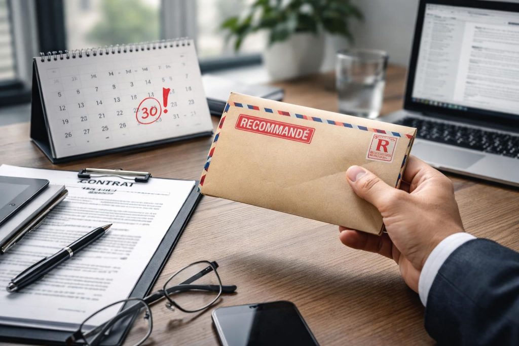 découvrez le délai exact pour envoyer un courrier recommandé lors d'une rupture de contrat afin de garantir vos droits et éviter tout litige.