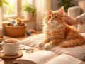 Les bienfaits d&rsquo;avoir un chaton Maine Coon roux : compagnon idéal ou non ?