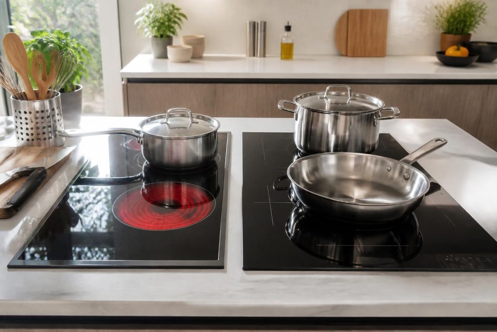 découvrez les différences entre plaques vitrocéramiques et à induction et ce que ces technologies changent vraiment dans votre quotidien pour cuisiner facilement et efficacement.