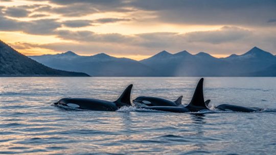 Voyage en mer : Un reportage sur les orques et leurs migrations incroyables